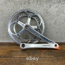 Ensemble de pédalier Shimano Dura Ace FC-7402 Vintage 172,5 mm 130 BCD Route Course BMX A5