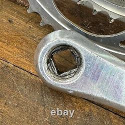 Ensemble de pédalier Shimano Dura Ace FC-7402 Vintage 172,5 mm 130 BCD Route Course BMX A5