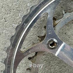 Ensemble de pédalier Shimano Dura Ace FC-7402 Vintage 172,5 mm 130 BCD Route Course BMX A5