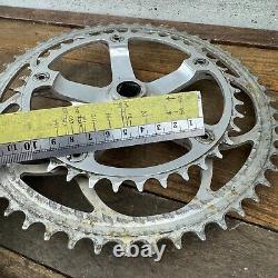 Ensemble de pédalier Shimano Dura Ace FC-7402 Vintage 172,5 mm 130 BCD Route Course BMX A5