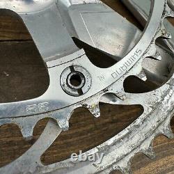 Ensemble de pédalier Shimano Dura Ace FC-7402 Vintage 172,5 mm 130 BCD Route Course BMX A5