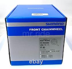 Ensemble de pédalier Shimano GRX FC-RX600 46x30T 175mm 2x11S pour gravier, neuf dans sa boîte EFCRX600112EX60