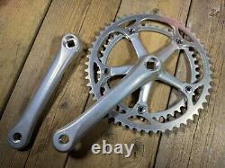 Ensemble de pédalier Sugino Aero Mighty Vintage 170 mm 144 BCD Double Race BMX années 1980 Japon