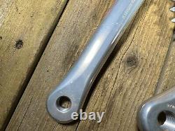 Ensemble de pédalier Sugino Aero Mighty Vintage 170 mm 144 BCD Double Race BMX années 1980 Japon