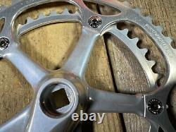 Ensemble de pédalier Sugino Aero Mighty Vintage 170 mm 144 BCD Double Race BMX années 1980 Japon