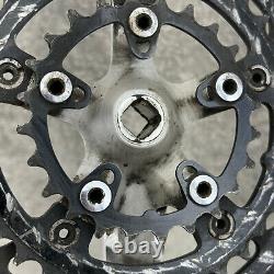 Ensemble de pédalier Vintage Shimano Deore XT FC-M730 175 mm Manivelles Pantograph Cranks SG des années 1990 S1