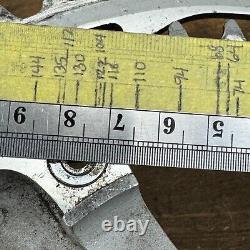 Ensemble de pédalier Vintage Shimano Dura Ace AX 172,5 mm 130 BCD Pédales Clips d'orteils OX