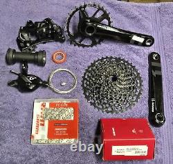 Groupe Sram GX 11 vitesses, manivelle, dérailleur, boîtier de pédalier, chaîne, dérailleur et cassette