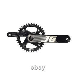 JGbike Pédalier de VTT à manivelles carrées 68-73 BB 170mm 104 BCD avec chaîne