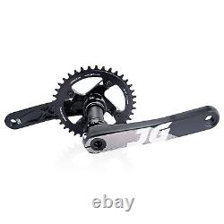 JGbike Pédalier de VTT à manivelles carrées 68-73 BB 170mm 104 BCD avec chaîne