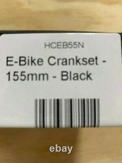 J'espère E-bike Crankset 155mm Noir Hceb55n (marque Nouvelle)