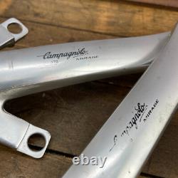 Jeu de manivelles Campagnolo Mirage Vintage TRIPLE 170 Tour Race Carré 74 135 BCD Campy