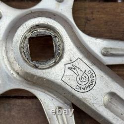 Jeu de manivelles Campagnolo Record Vintage 144 BCD 1981 1 Argent 170 mm Bouclier Cercle