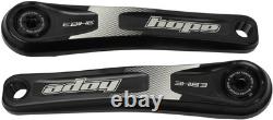 Jeu de manivelles Hope Ebike 165mm, ISIS, décalage Specialized, noir