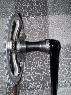 Jeu de manivelles Omniums 165mm avec un plateau Sugino 75 NJS 47T