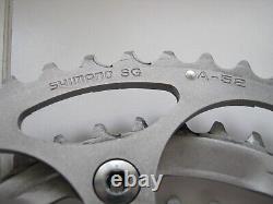 Jeu de manivelles Shimano Ultegra Triple 9 vitesses FC-6500/6503 170 mm 53/42/20 faible kilométrage/usure