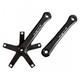 Jeu De Manivelles Sugino 75 Pour Piste 170 Mm, Mono-vitesse, 144 Bcd, Aluminium Noir