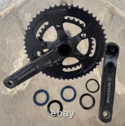 Jeu de manivelles de route Verve InfoCrank M30 avec capteur de puissance 175mm