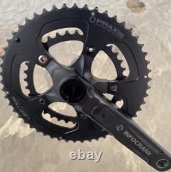 Jeu de manivelles de route Verve InfoCrank M30 avec capteur de puissance 175mm