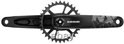 Jeu de manivelles synthétique 175 mm 32T DUB DM noir 12 vitesses VTT expédition rapide