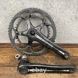 Jeu de pédalier Campagnolo Chorus 11 en fibre de carbone double 175 mm système Ultra Torque