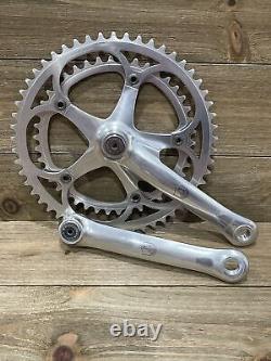 Jeu de pédalier Campagnolo vintage 170 mm Double Square Taper 7/8 vitesses 53/42