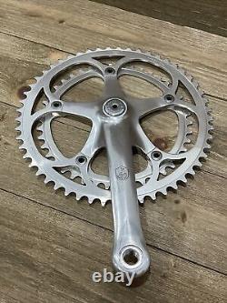 Jeu de pédalier Campagnolo vintage 170 mm Double Square Taper 7/8 vitesses 53/42