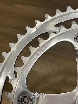 Jeu de pédalier Campagnolo vintage 170 mm Double Square Taper 7/8 vitesses 53/42