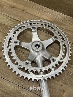 Jeu de pédalier Campagnolo vintage 170 mm Double Square Taper 7/8 vitesses 53/42