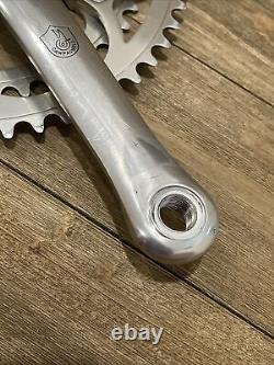 Jeu de pédalier Campagnolo vintage 170 mm Double Square Taper 7/8 vitesses 53/42