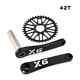 Jeux De Pédalier Vtt De 170 / 175mm, Plateau étroit Et Large De 32-48 Dents