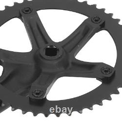 Manivelle de vélo en alliage d'aluminium 144 BCD 48T à vitesses uniques Cra ZO