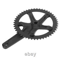 Manivelle de vélo en alliage d'aluminium 144 BCD 48T à vitesses uniques Cra ZO