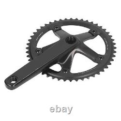 Manivelle de vélo en alliage d'aluminium 144 BCD 48T à vitesses uniques Cra ZO