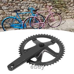Manivelle de vélo en alliage d'aluminium 144 BCD 48T à vitesses uniques Cra ZO