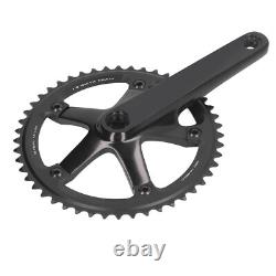 Manivelle de vélo en alliage d'aluminium 144 BCD 48T à vitesses uniques Cra ZO