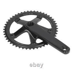 Manivelle de vélo en alliage d'aluminium 144 BCD 48T à vitesses uniques Cra ZO