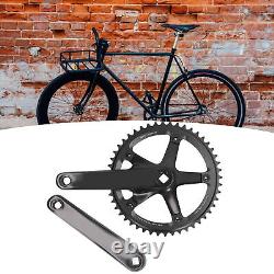 Manivelle de vélo en alliage d'aluminium 144 BCD 48T à vitesses uniques Cra ZO