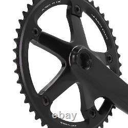 Manivelle de vélo en alliage d'aluminium 144 BCD 48T à vitesses uniques Cra ZO