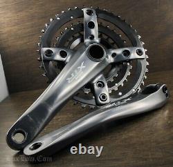 Manivelles de vélo de montagne Shimano XTR vintage 175 mm avec plateaux 44t32t22t Hollowtech