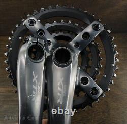 Manivelles de vélo de montagne Shimano XTR vintage 175 mm avec plateaux 44t32t22t Hollowtech