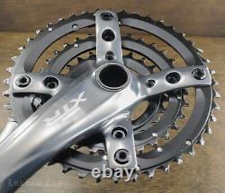 Manivelles de vélo de montagne Shimano XTR vintage 175 mm avec plateaux 44t32t22t Hollowtech