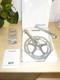 Nos/nib Campagnolo Athena Jeu De Manivelles 172,5 Mm 52t 42t Fin Des Années 1980 Vintage