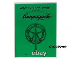 Nos 1980 Campagnolo Gran Sport Road/touring Bicycle Crank Set 53/42 Anneaux Vtg