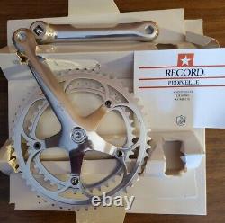 Nos Campagnolo C Manivelle Record Set 180mm 80s 53/42 Dent
