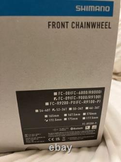 Nouveau dans la boîte Shimano Dura Ace Fc-09 R9200 Vraie manivelle 11/12S 172,5 mm 52-36T