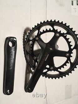 Nouveau départ Shimano 2 x 10 Ultegra SL 6600-G Ensemble de groupe gris glace 175 manivelle