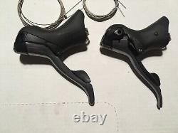 Nouveau départ Shimano 2 x 10 Ultegra SL 6600-G Ensemble de groupe gris glace 175 manivelle