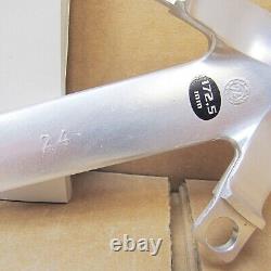 Nouveau-vieux-stock Campagnolo Veloce Ensemble de manivelles doubles (172,5 mm). Quelques traces de magasinage