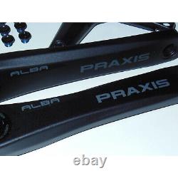 Nouvelle paire de manivelles à montage direct Praxis Works Alba X LT2 M30 en acier forgé solide 172.5